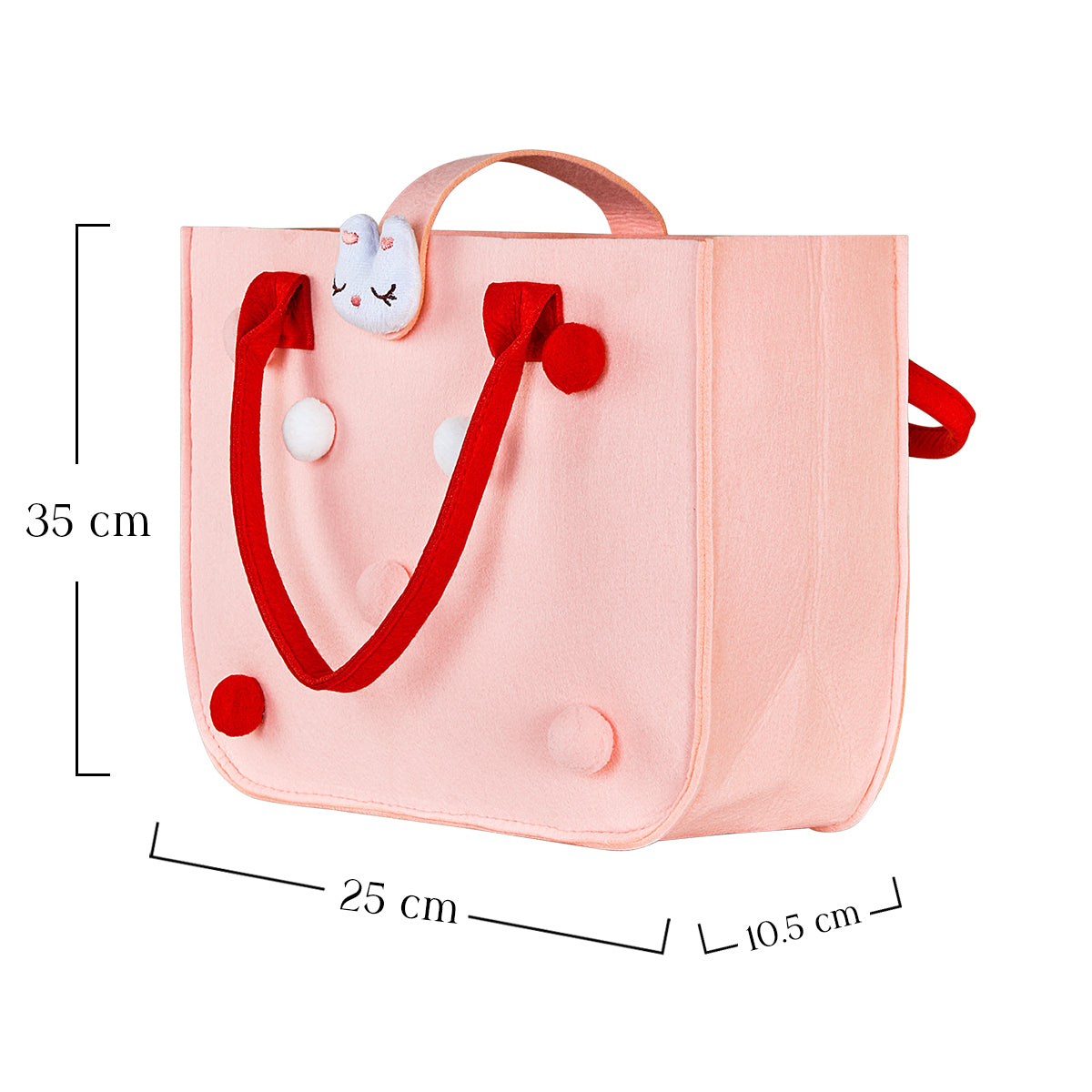 Premium Peach Hamper Gift Bag