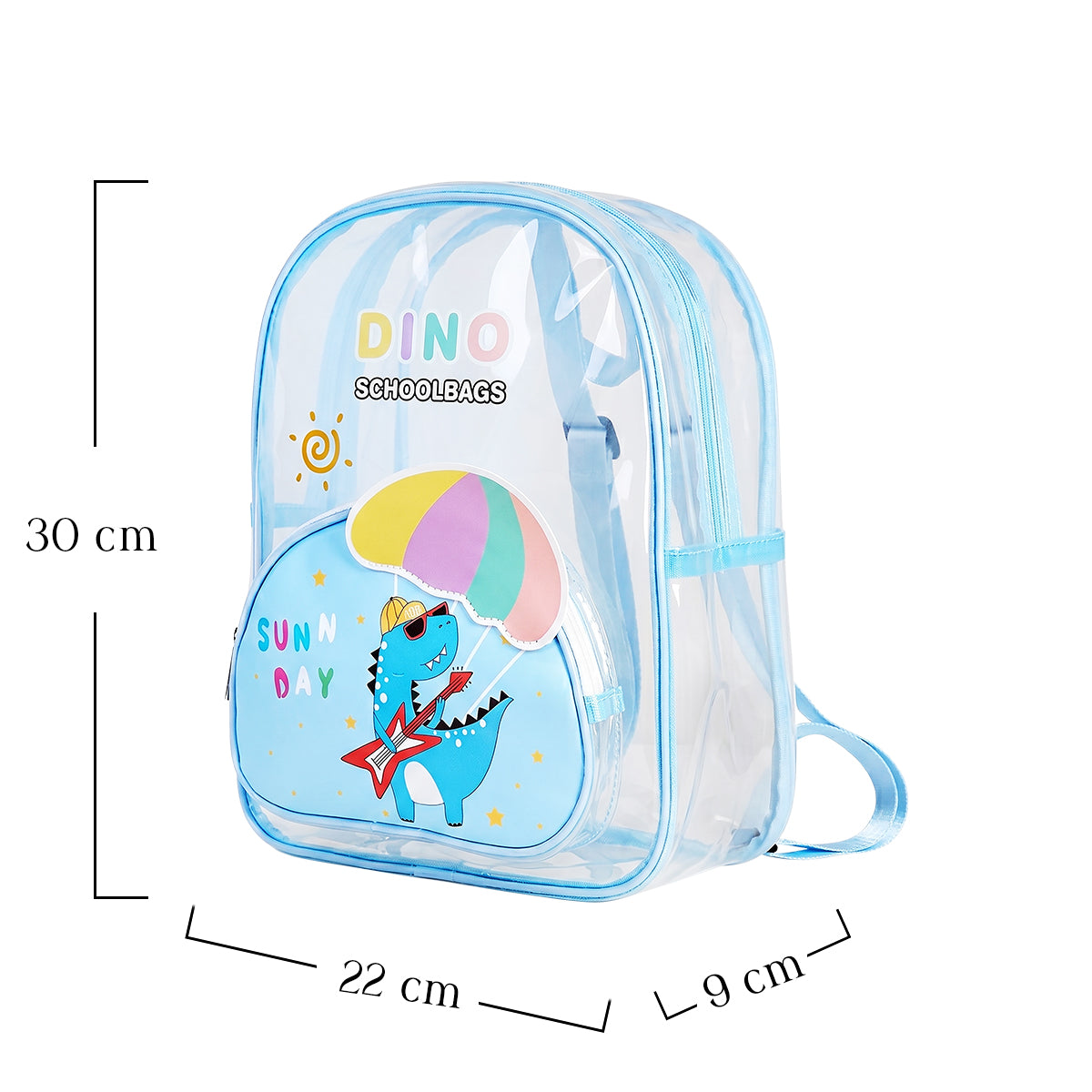 Dino Jelly School Backpack