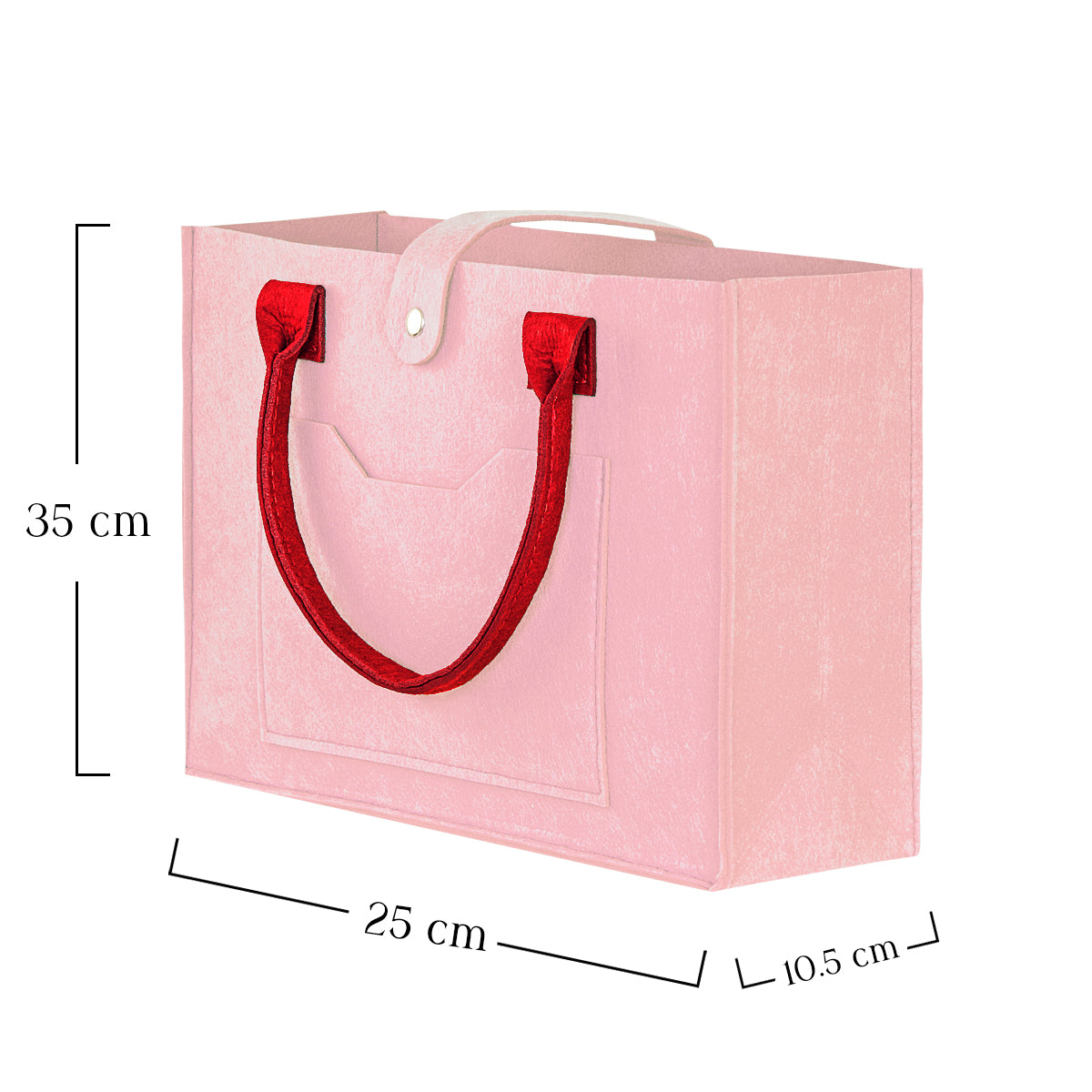 Peach Hamper Gift Bag