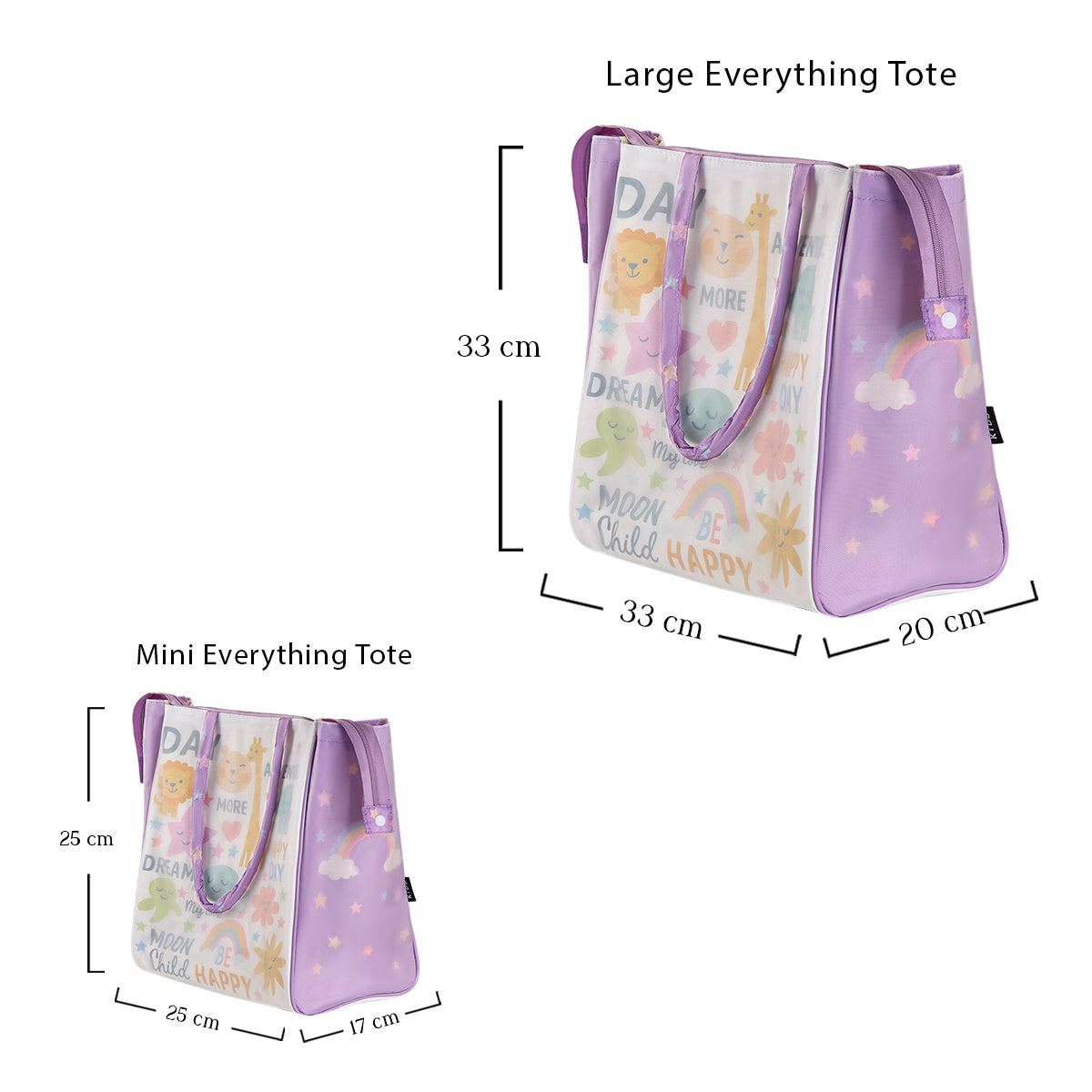 Urban Explorers Lavender Tote Bag