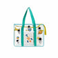 Ocean Blue Waterproof Tote - Space