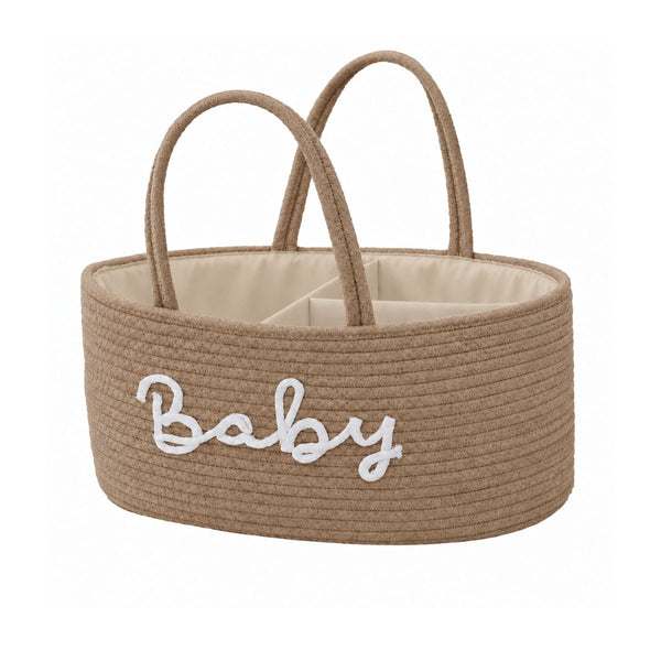 Mama’s Everyday Essentials Basket - Tan Brown