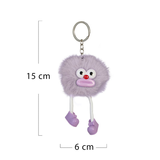 Nova Lavender Puff Pal Keychain