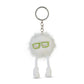 Snowy White Puff Pal Keychain